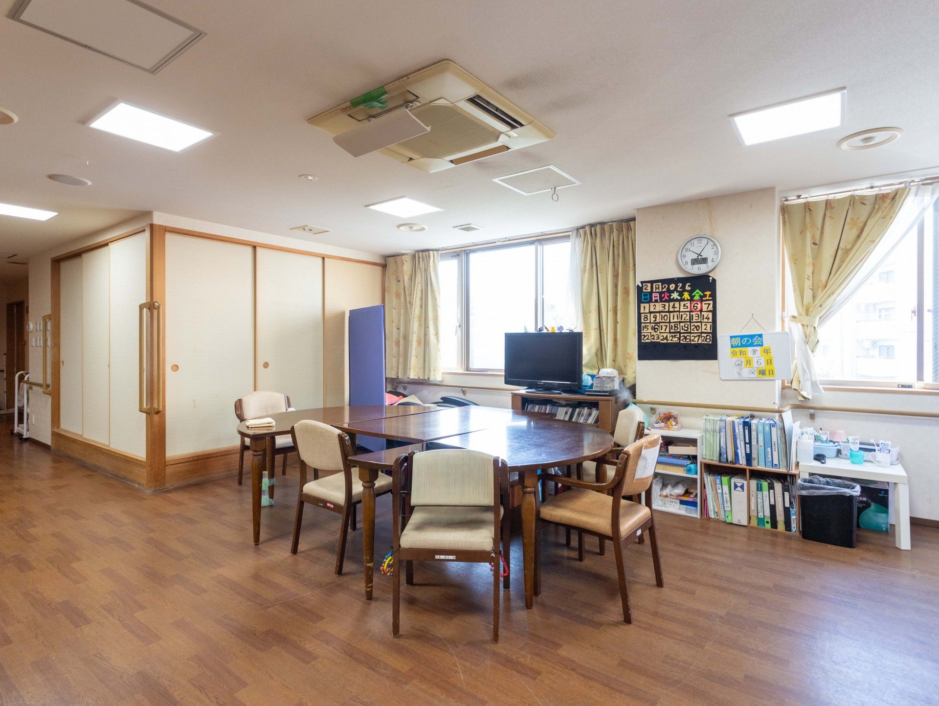 快適な個室の様子
