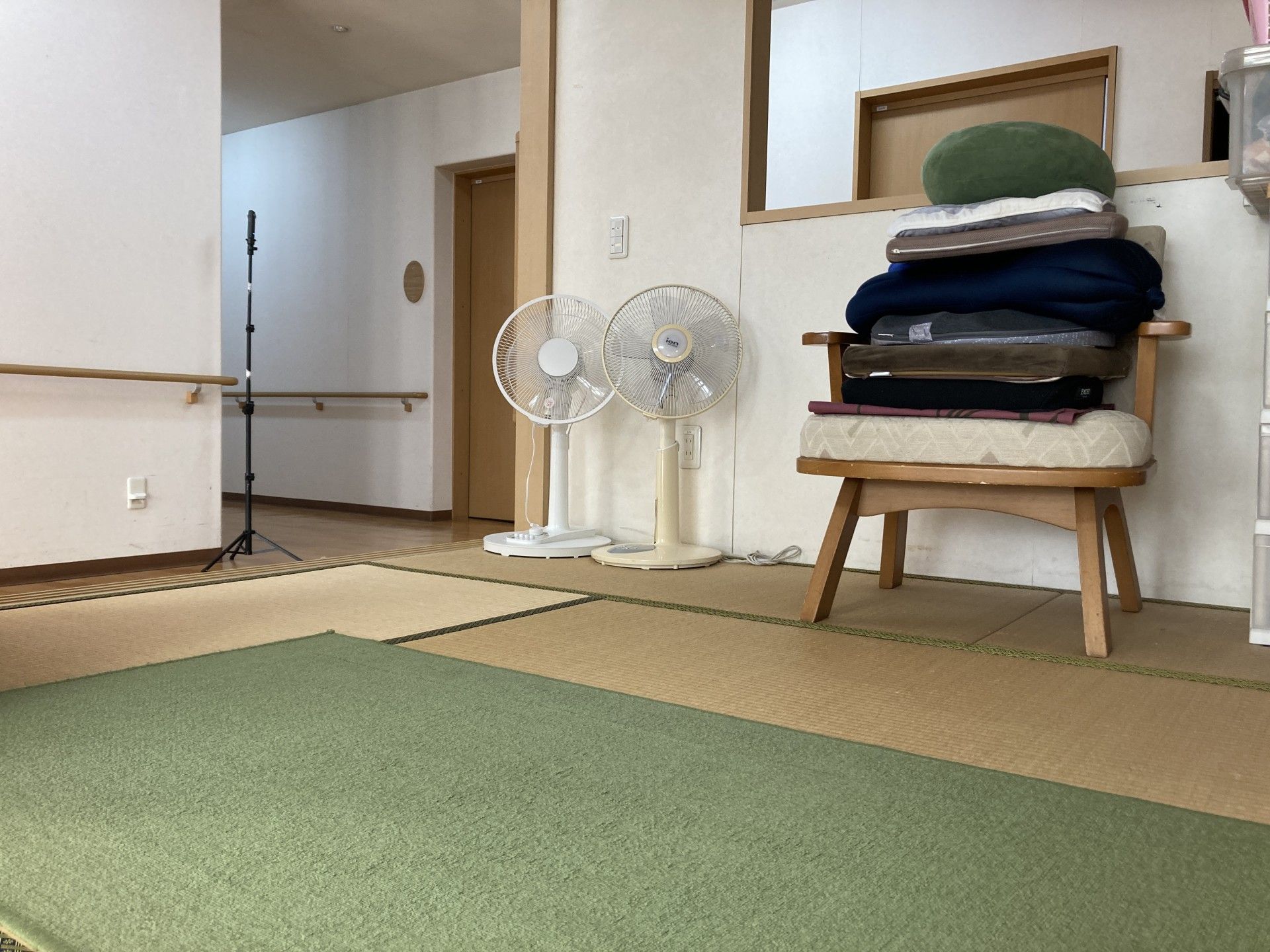 畳のある落ち着いた部屋