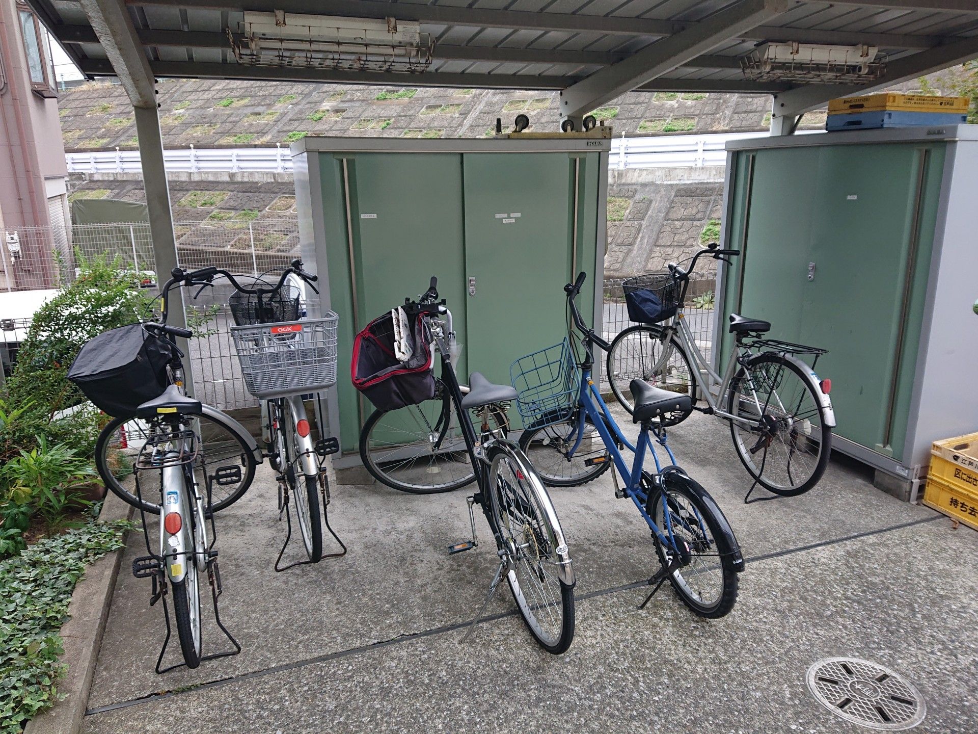 自転車駐輪スペース設置エリア
