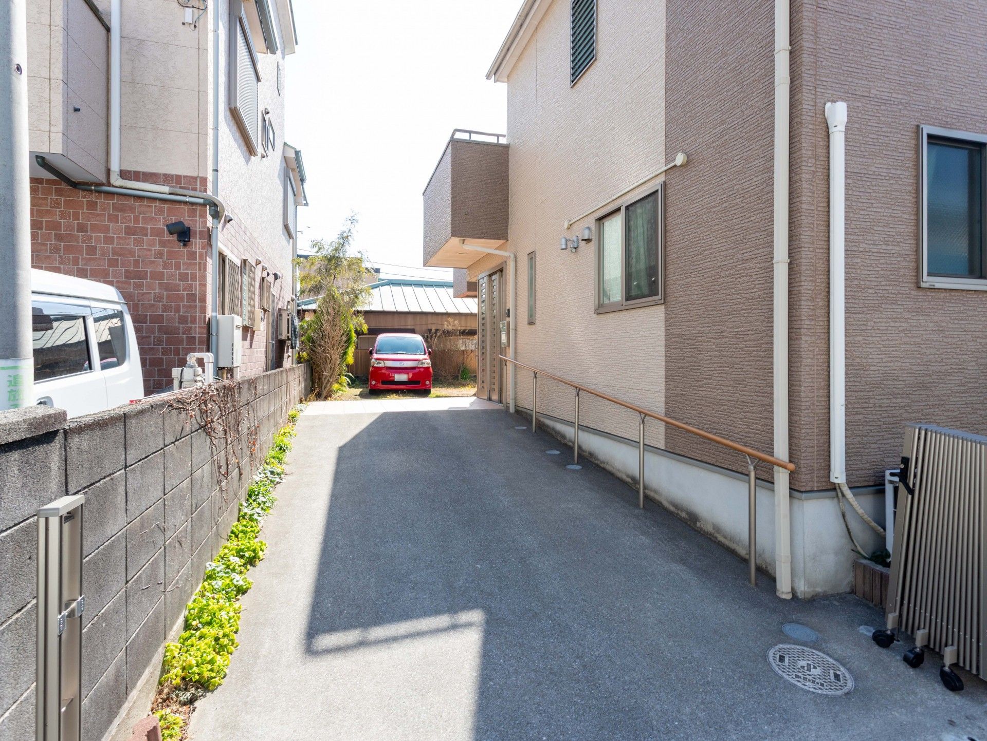 車椅子対応のスロープ