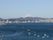 海と富士山の景色