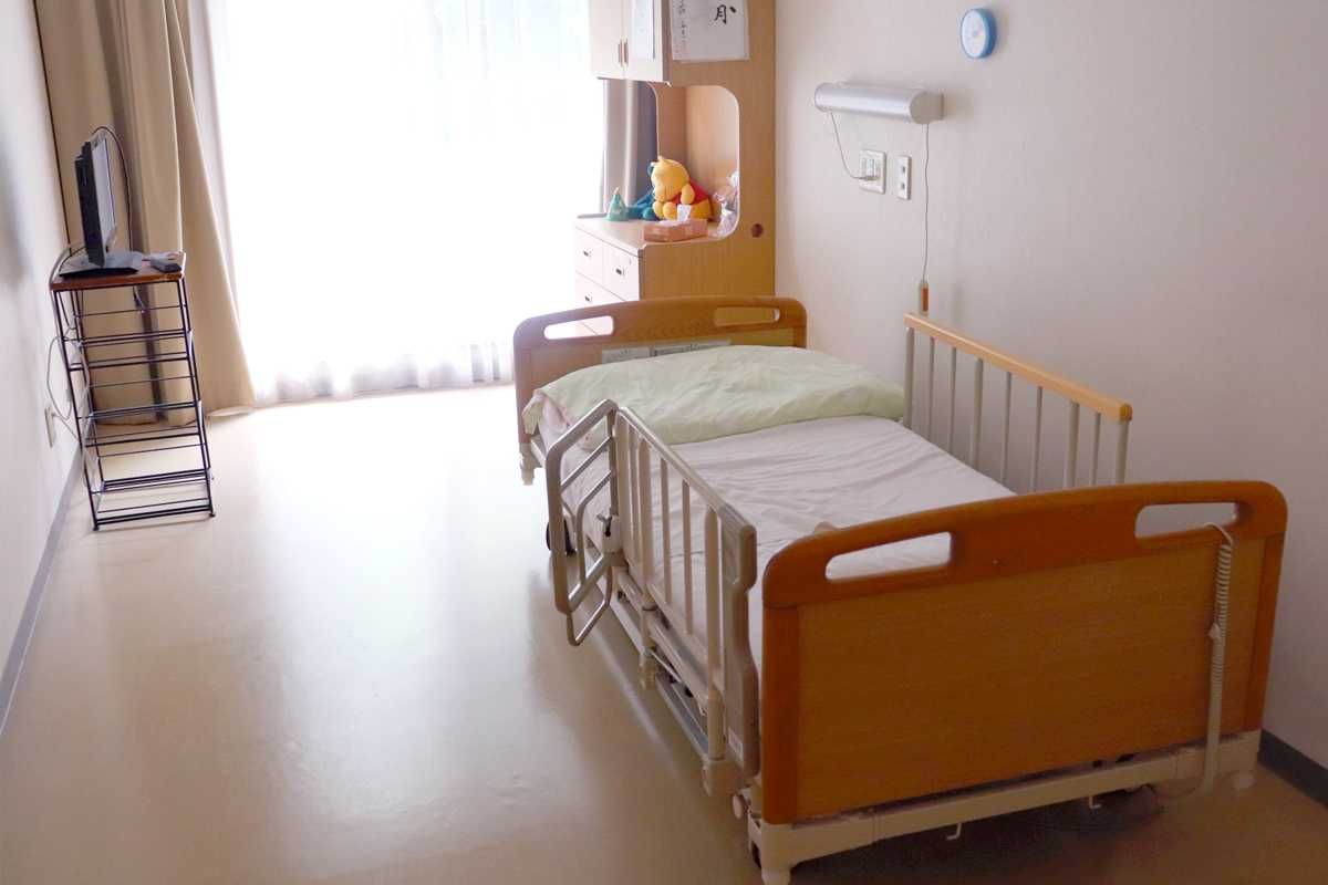 快適な個室の寝室