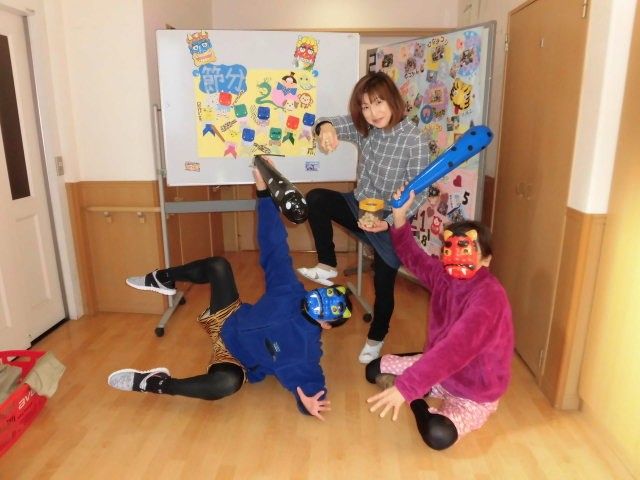 活動的なレクリエーション室