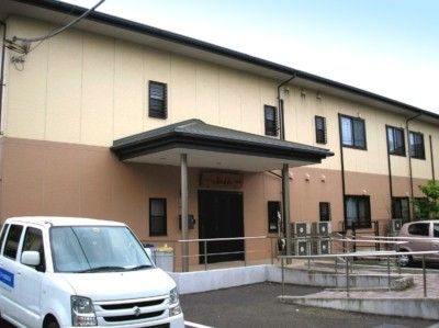 ゆったりとした玄関の施設
