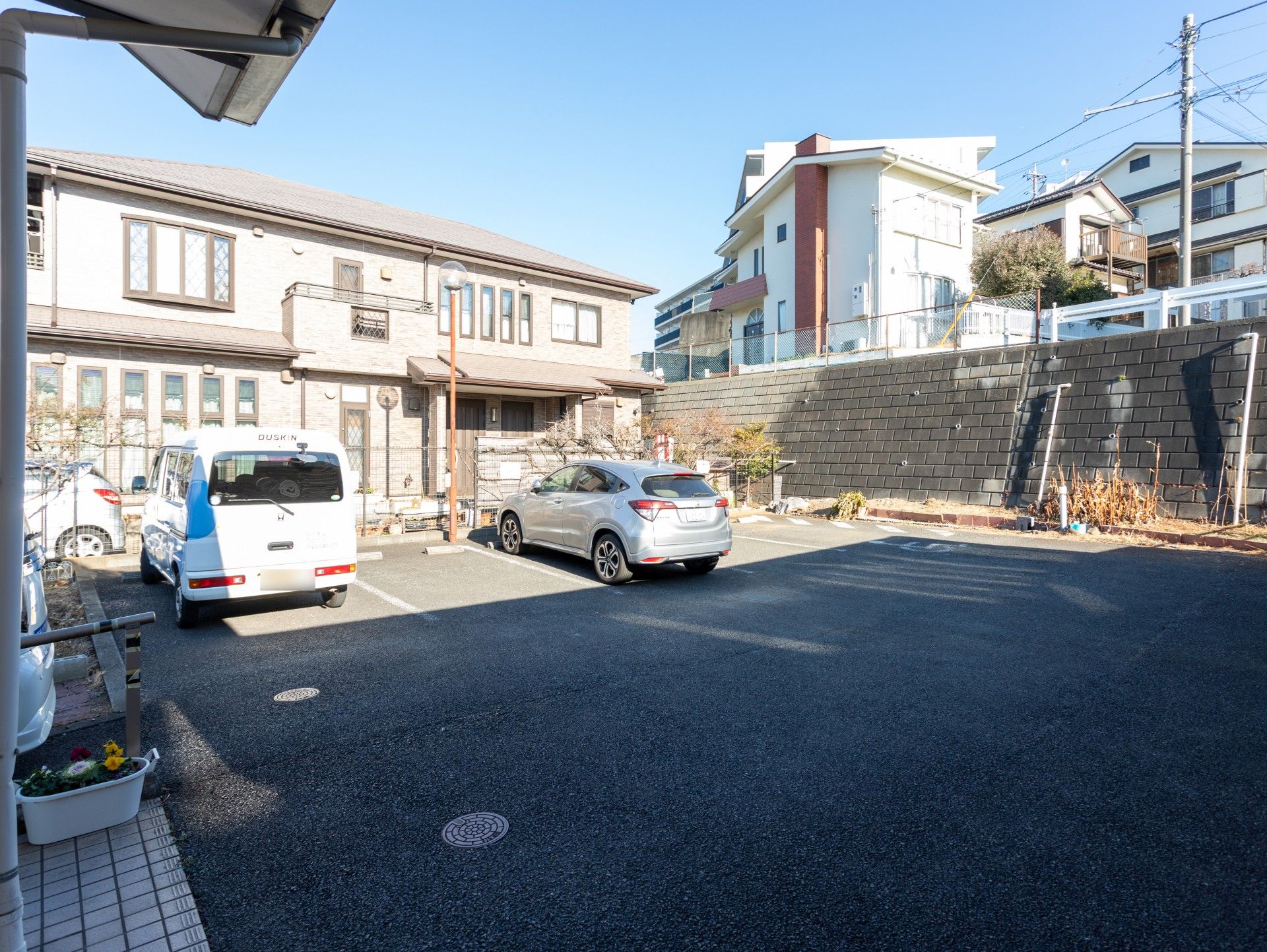 駐車場の様子
