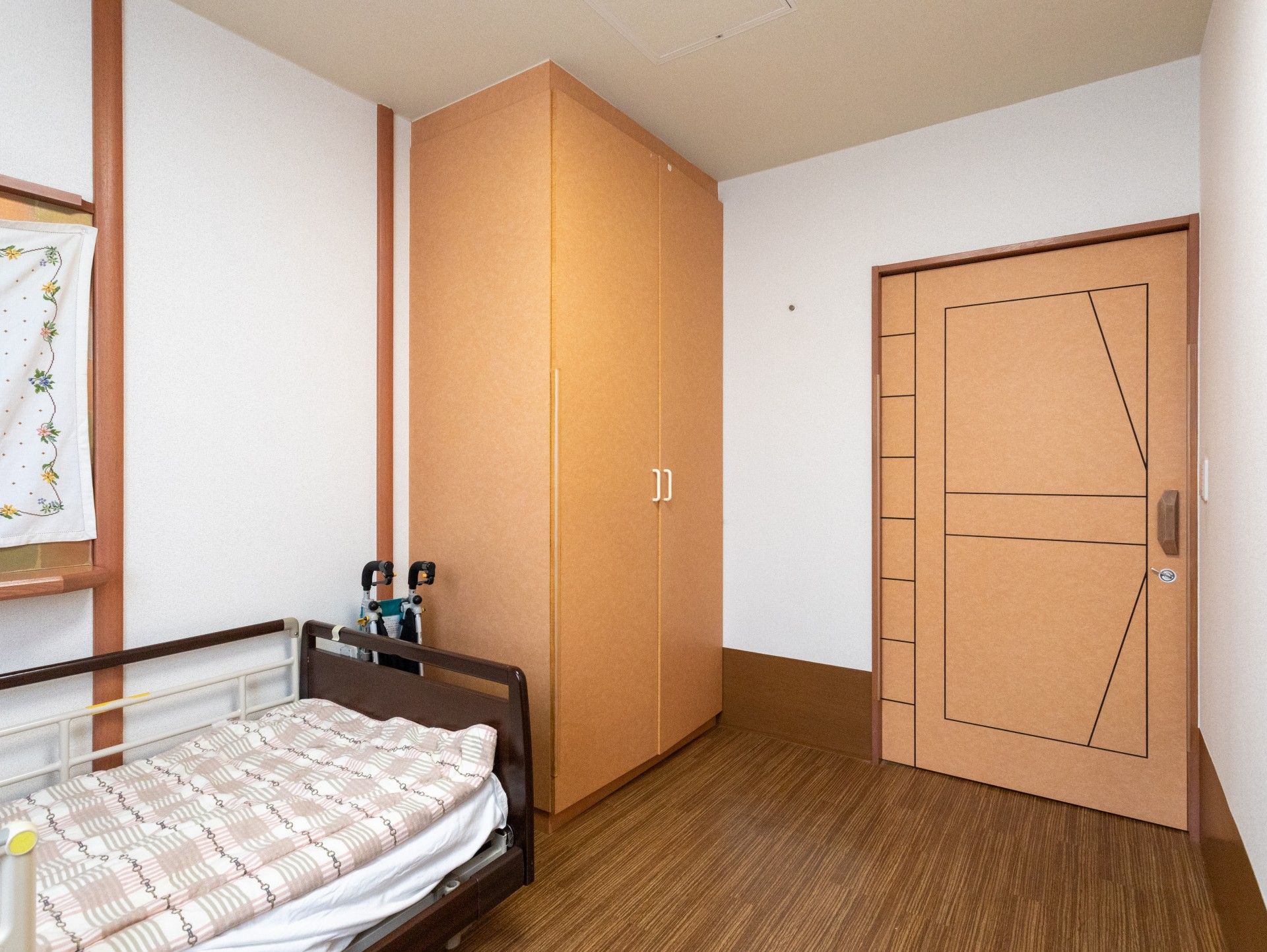 落ち着いた個室の一角