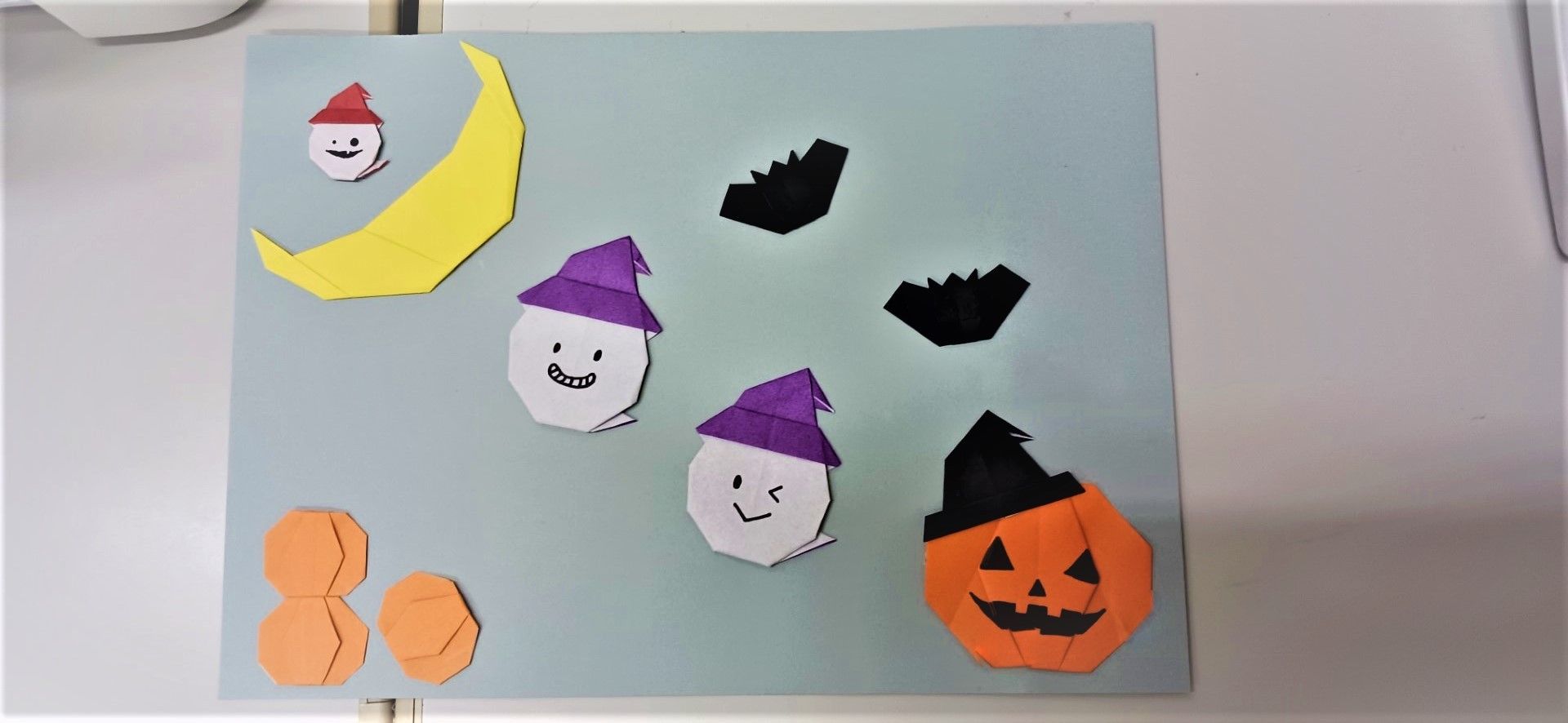 手作りのハロウィン飾り