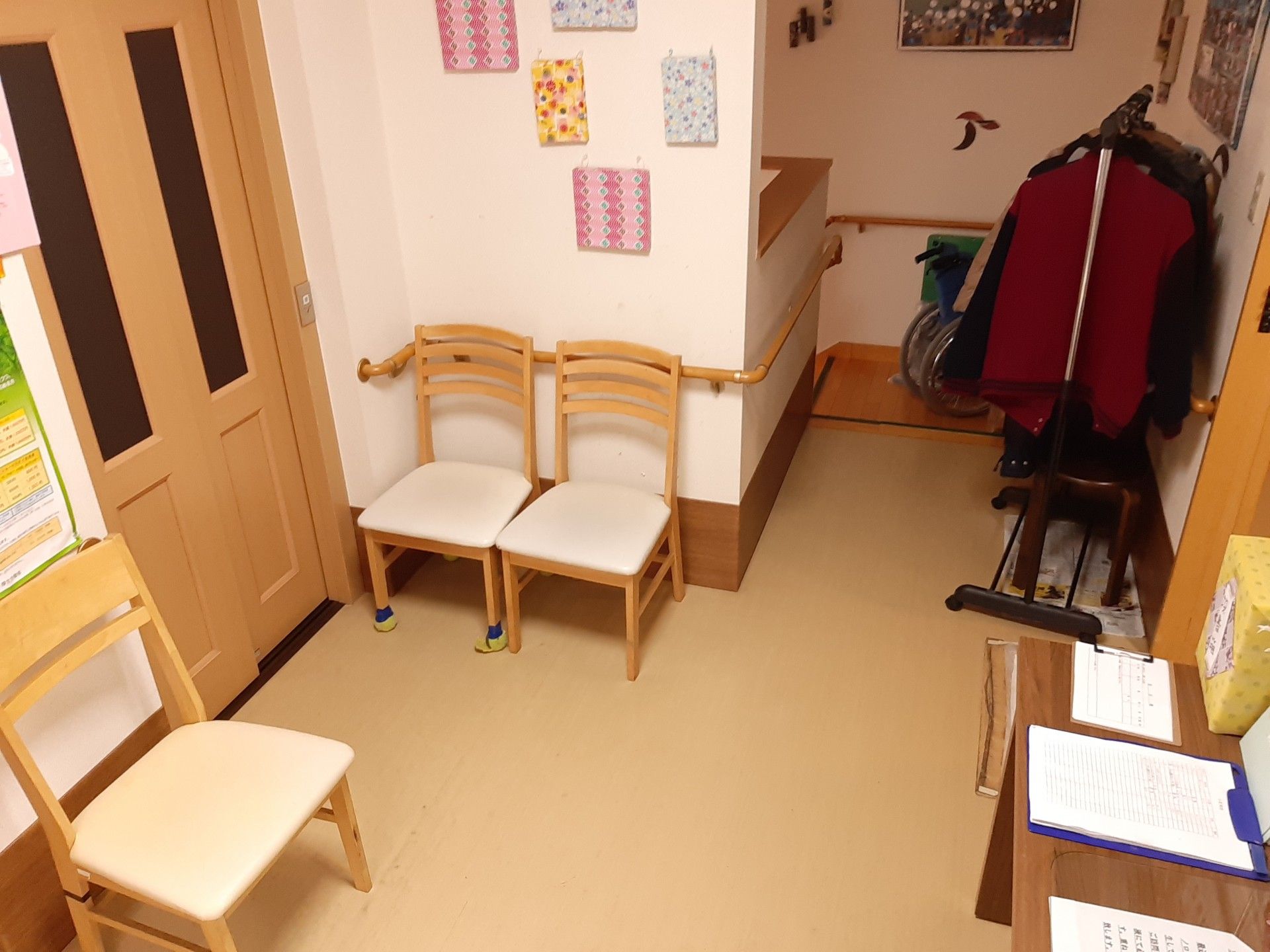 快適な居室の一角