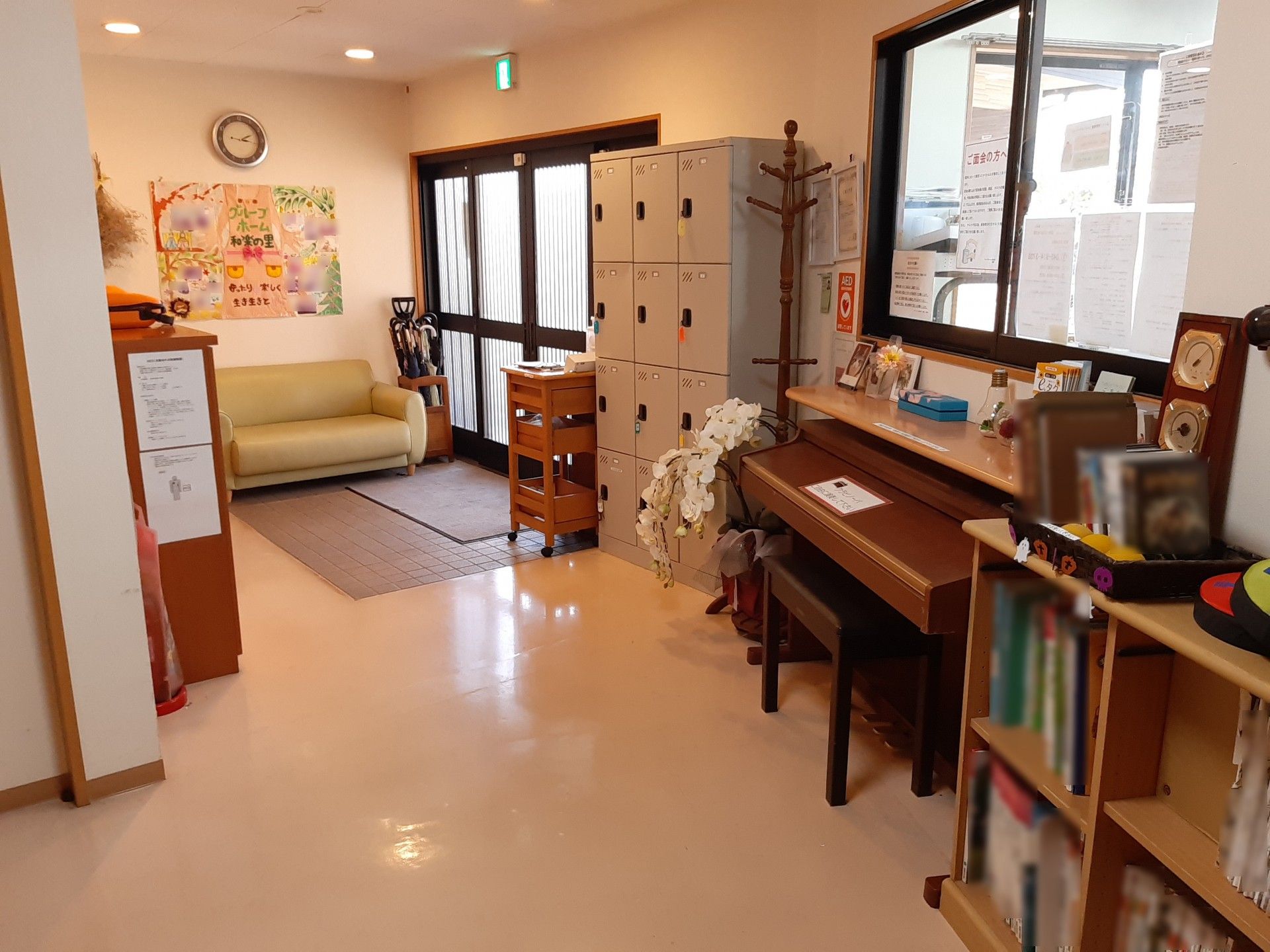 快適なロビー風景