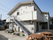 白壁の建物と屋外のセット