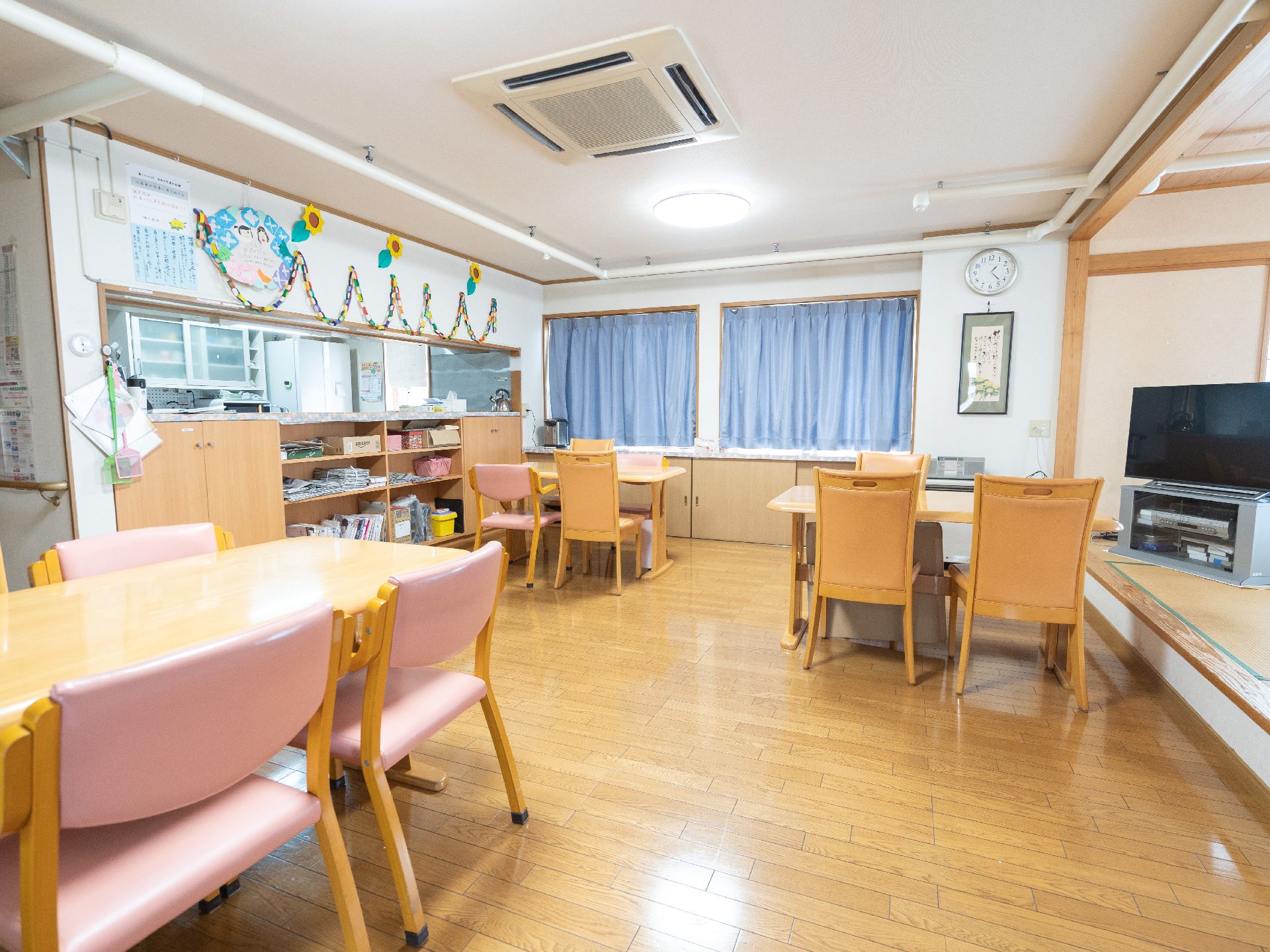 居室出てすぐの共有スペース