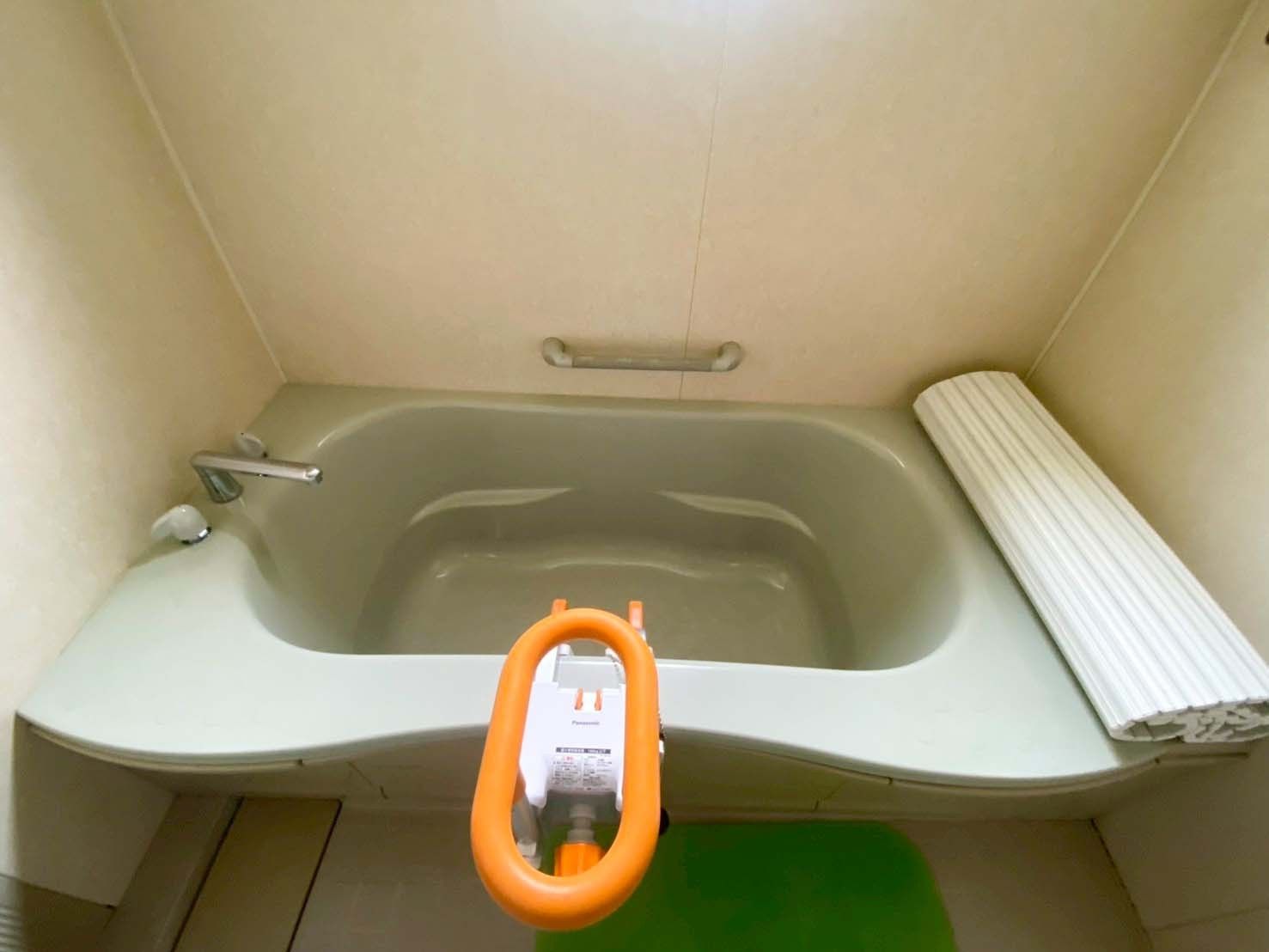 安全な浴槽設備