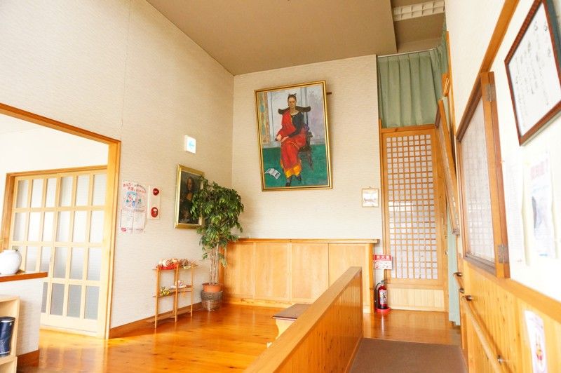 和風の落ち着いた廊下