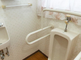 バリアフリーのトイレ設備