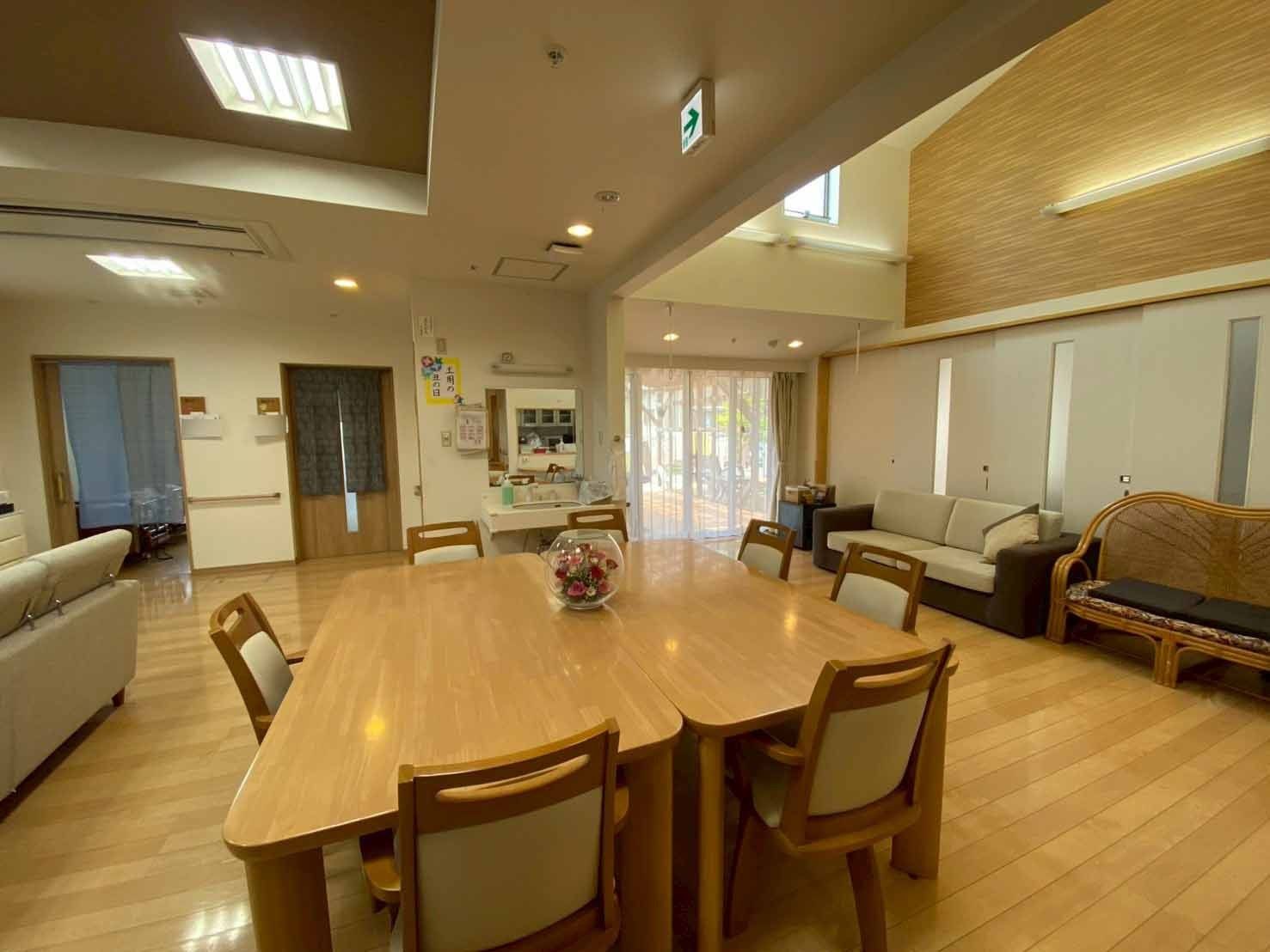 くつろぎの共有スペース