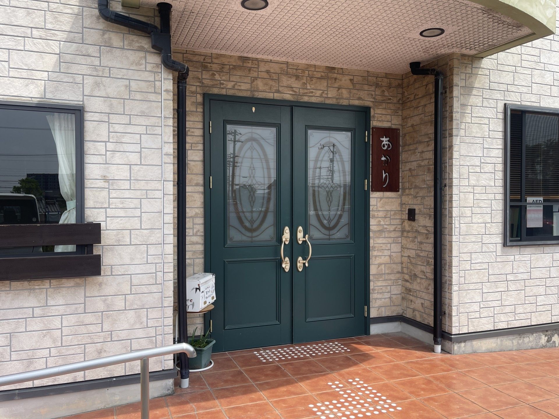 エントランスの扉