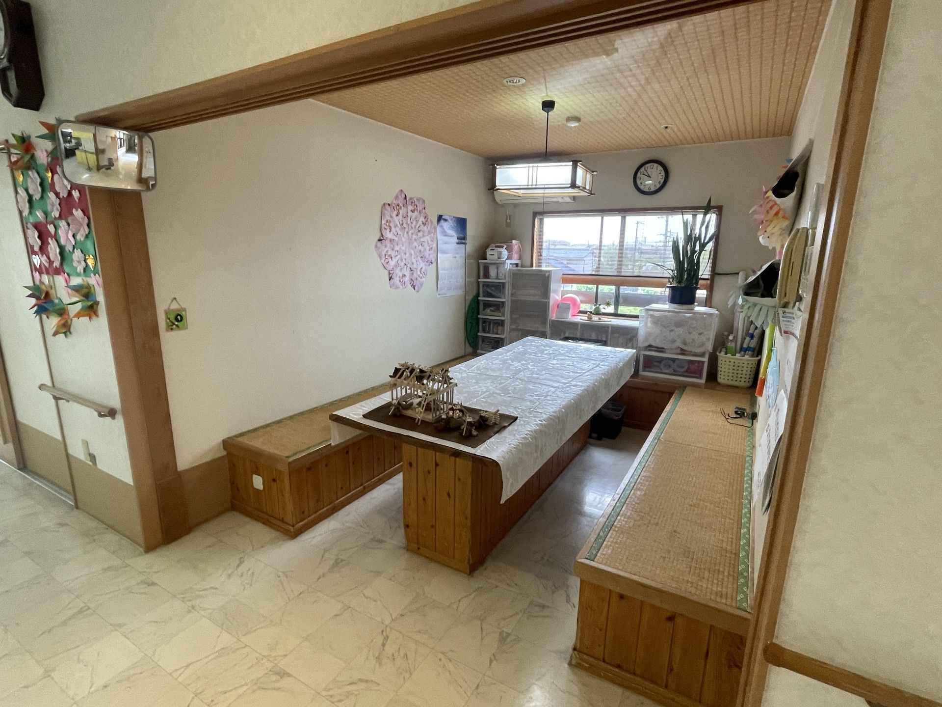 和風の落ち着いた空間