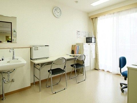 健康の管理をしてもらえる施設が設けられている。地域の医療機関と提携しているので、専門家に相談をしていただける。