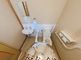 ケアホームの清潔なトイレ設備
