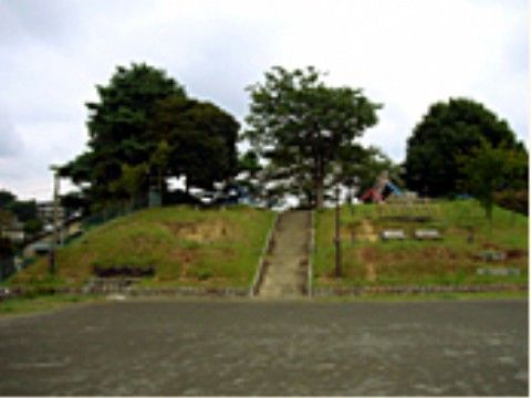 付近には斜面に階段が付いた丘の公園がある。丘の上には大きな木が生い茂っており、運動や休憩に利用できる場所である。