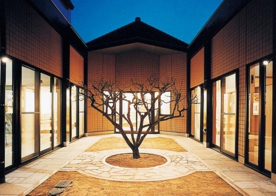中庭の風景