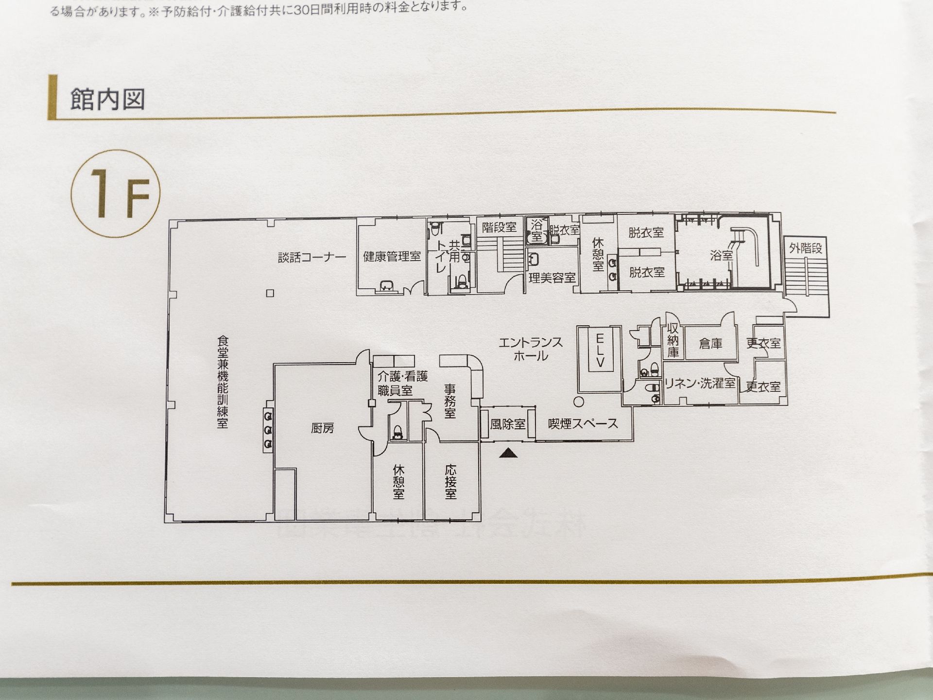 当施設の館内案内図