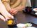 食事を楽しむ様子