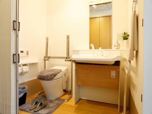 トイレと洗面台