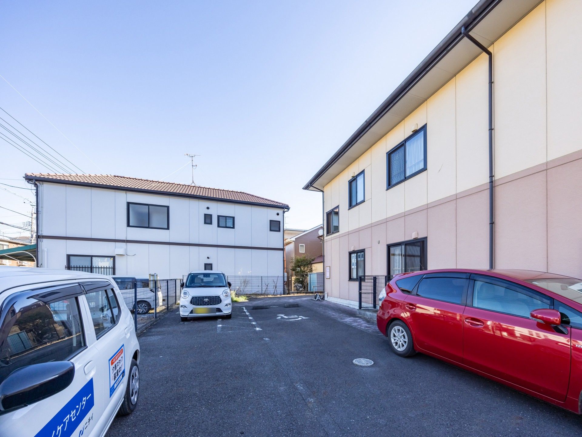 駐車場の様子