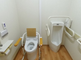 バリアフリーのトイレ設備