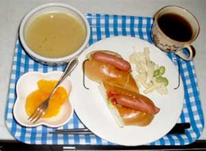 栄養バランスの食事提供