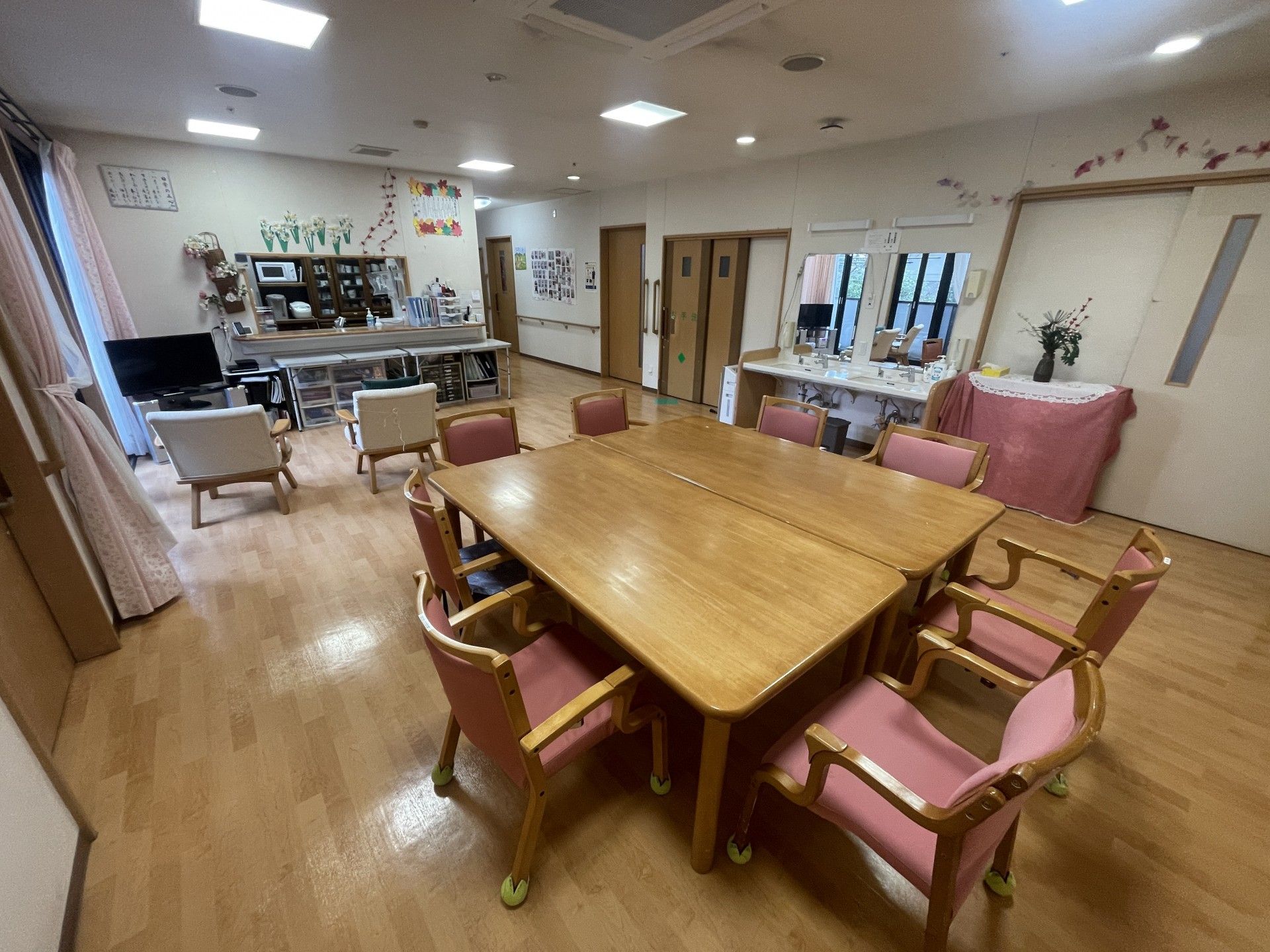 くつろぎの共有スペース