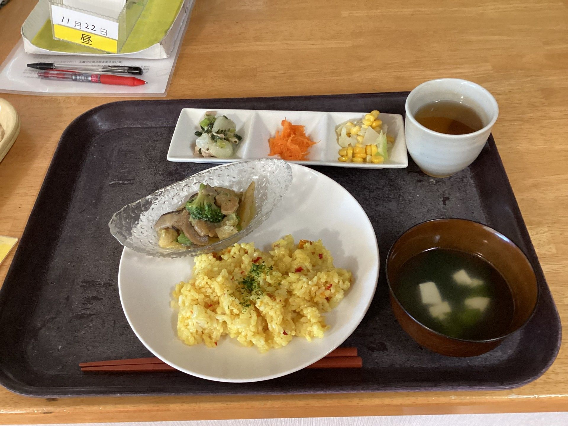 手作りの温かい料理