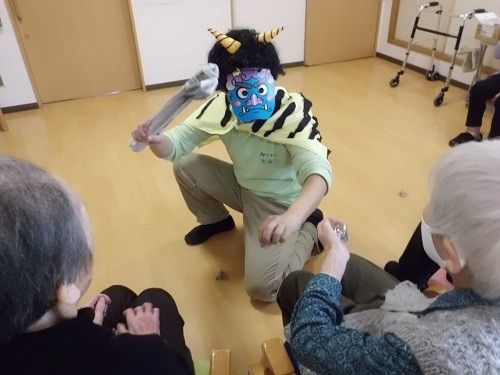 節分イベントの様子