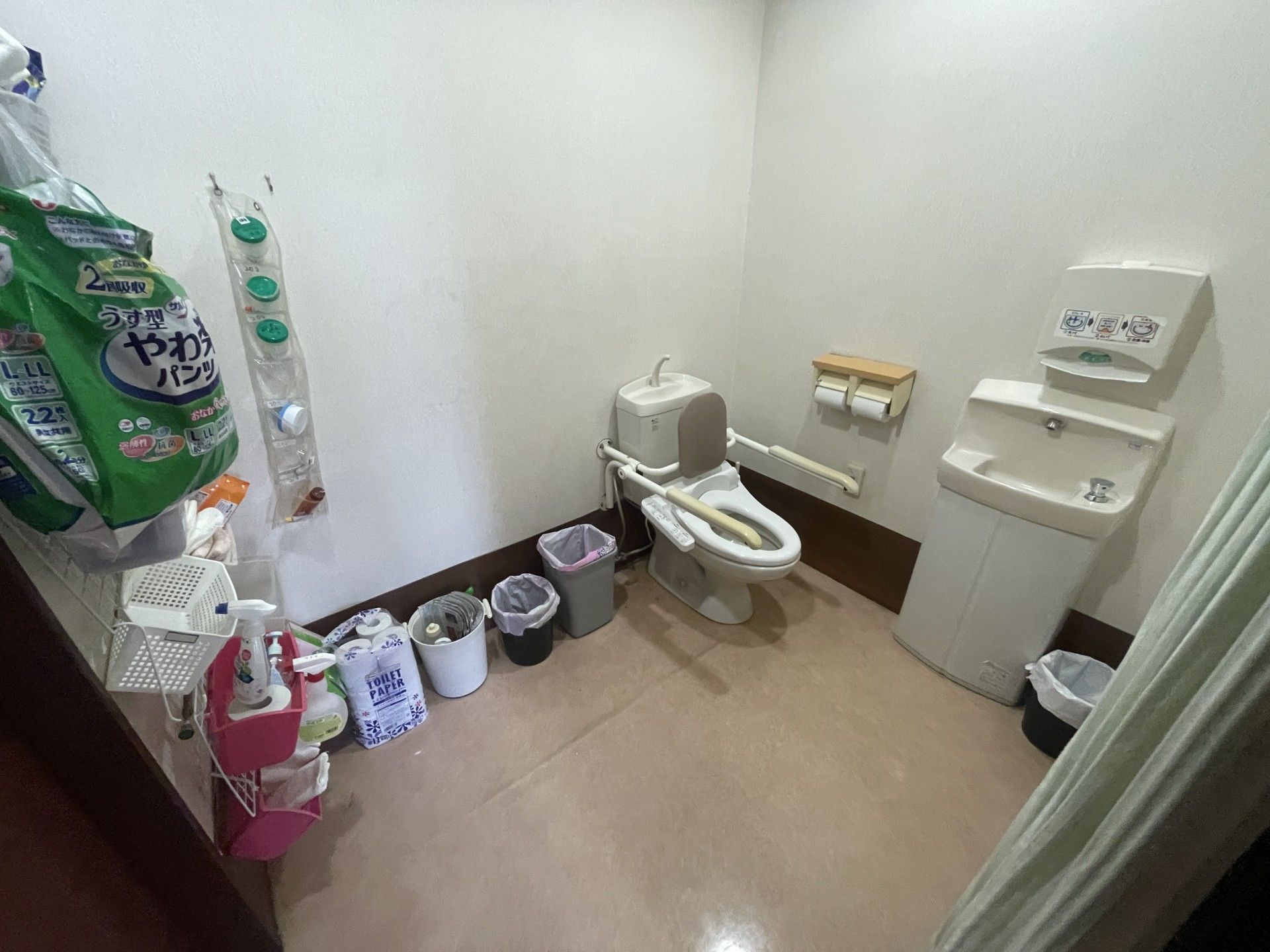 使いやすいトイレ設備