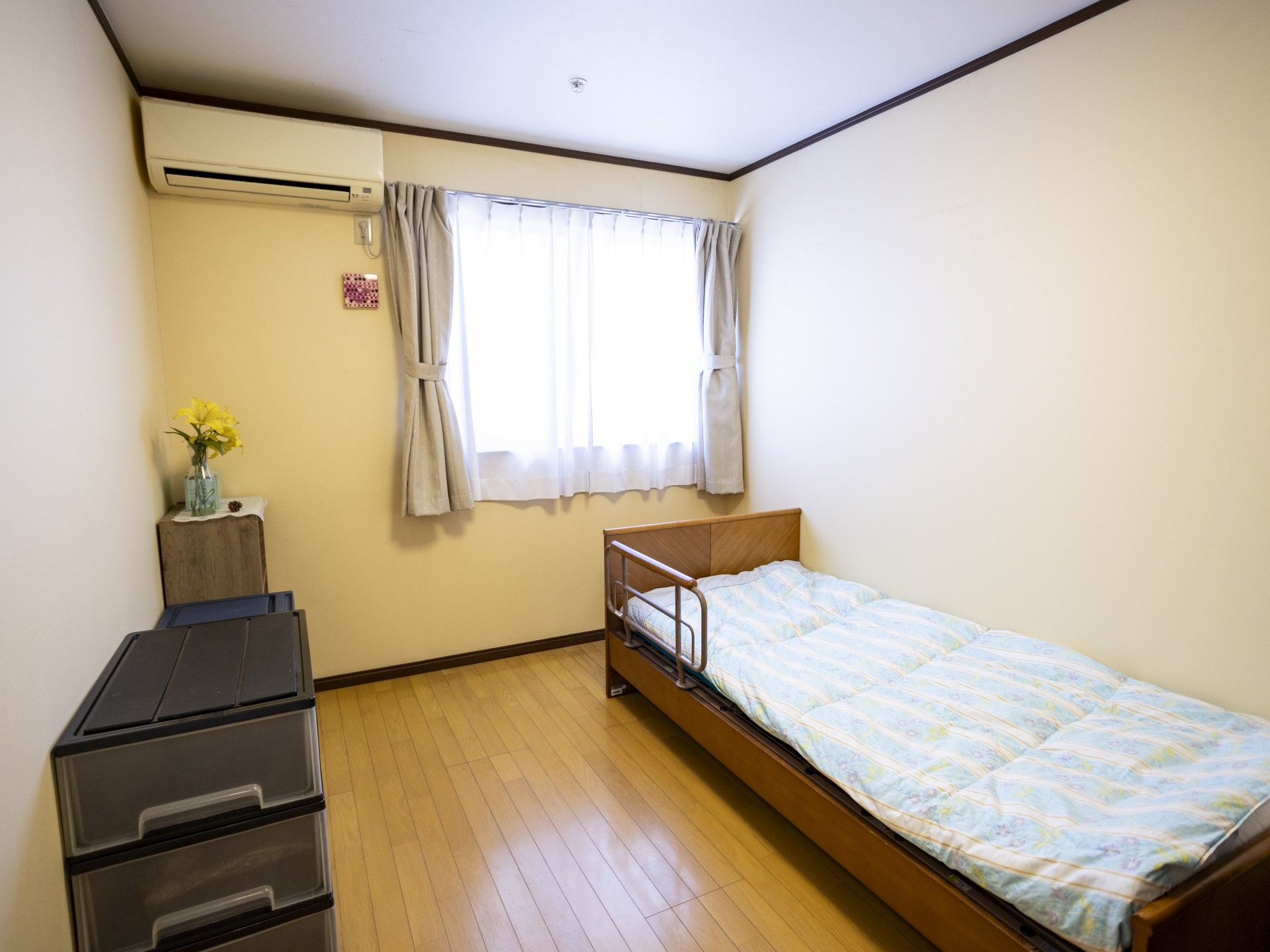 シンプルな個室