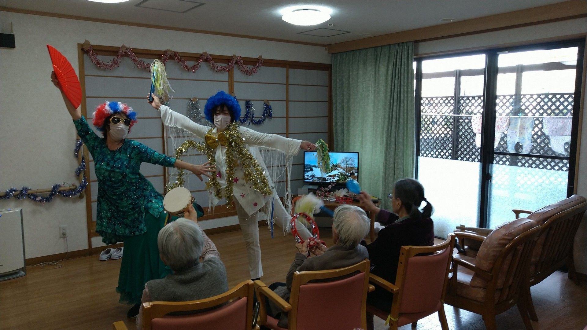 楽しい催しのリビングルーム