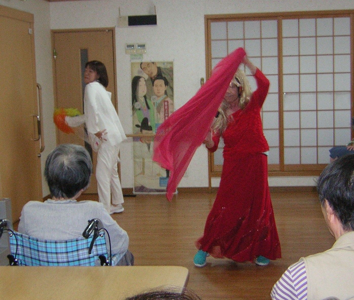 楽しいレクリエーションの様子