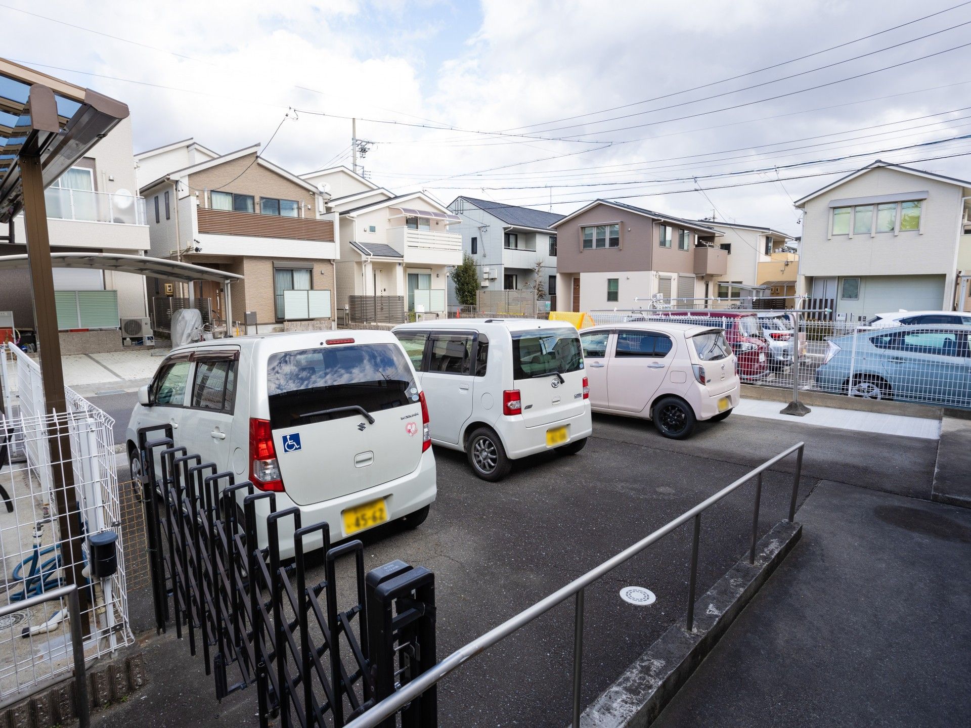 駐車場の様子