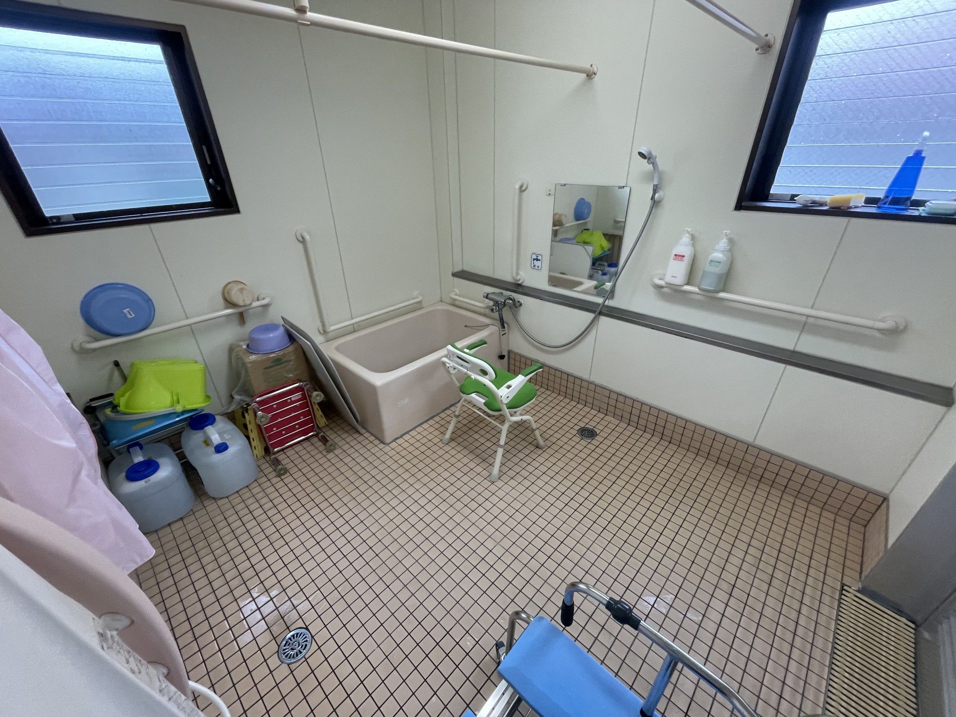 安全な入浴設備