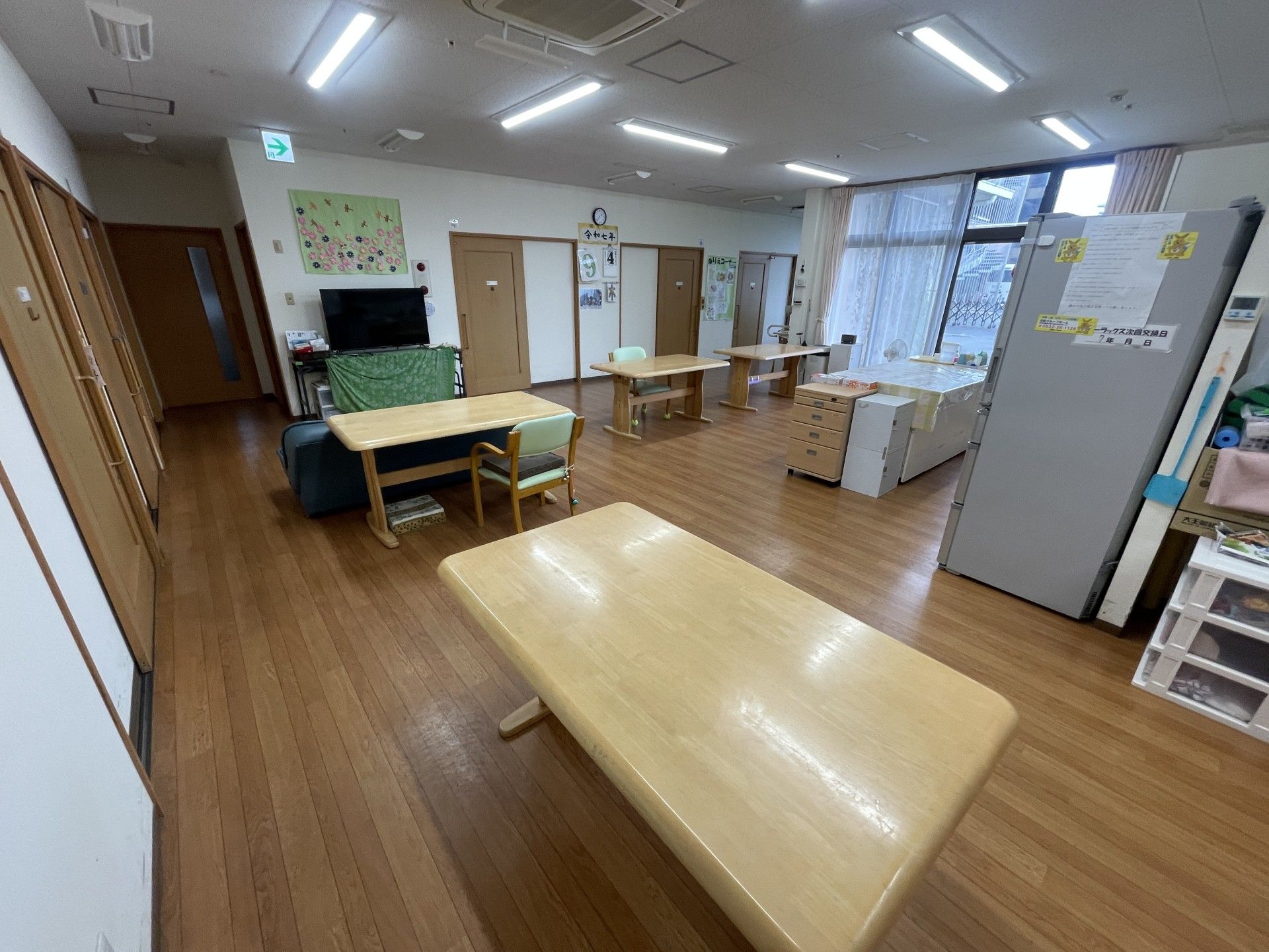 広い共有スペース