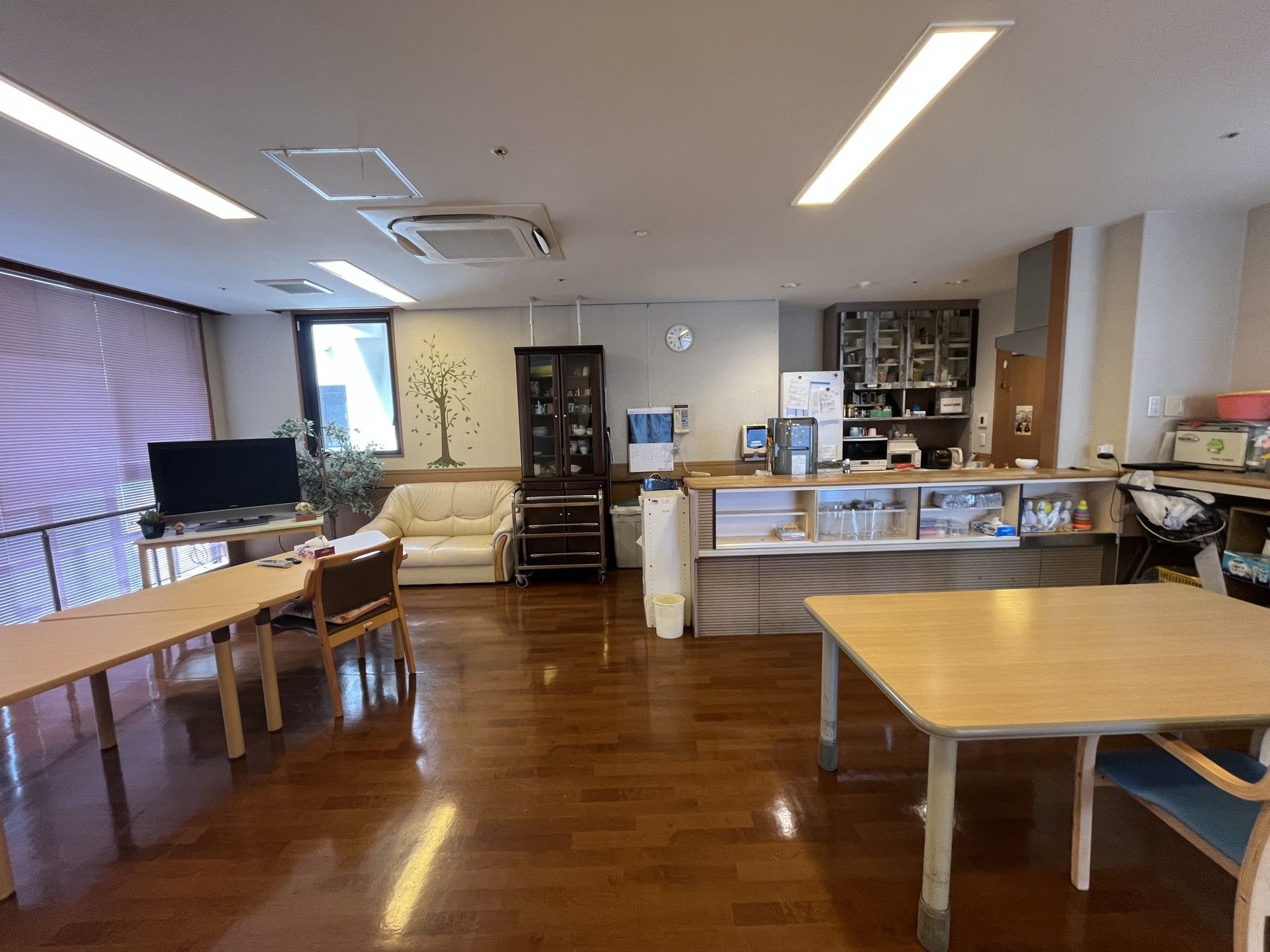 くつろぎの共有スペース