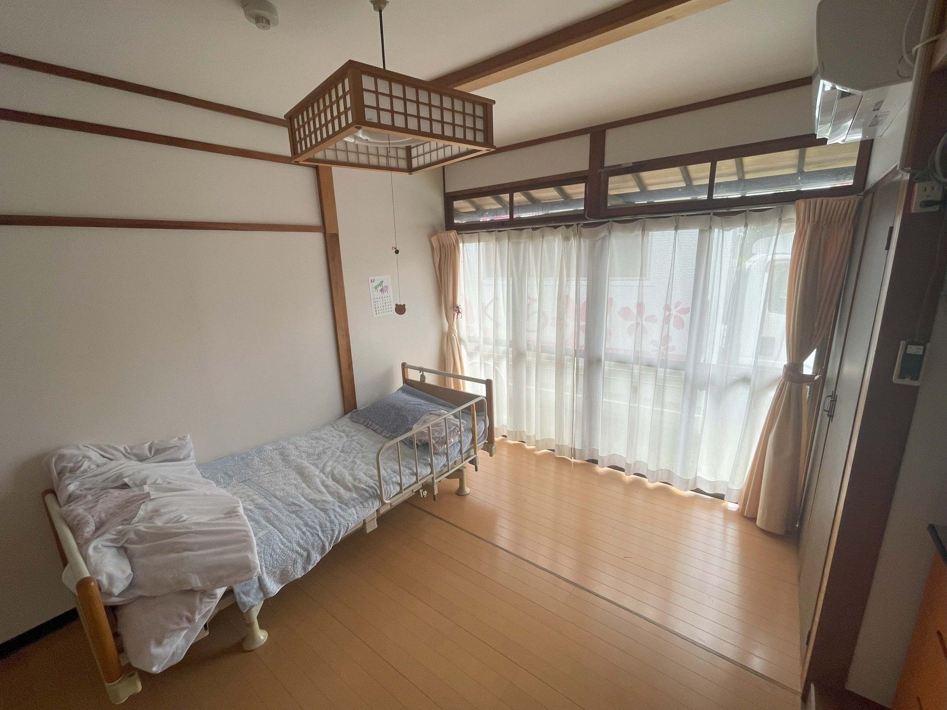 フローリングの居室