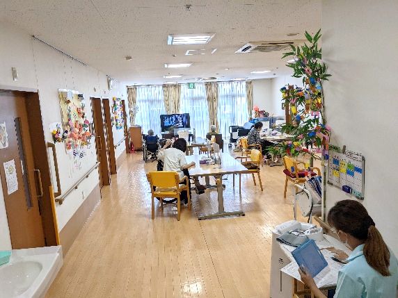 段差のない館内