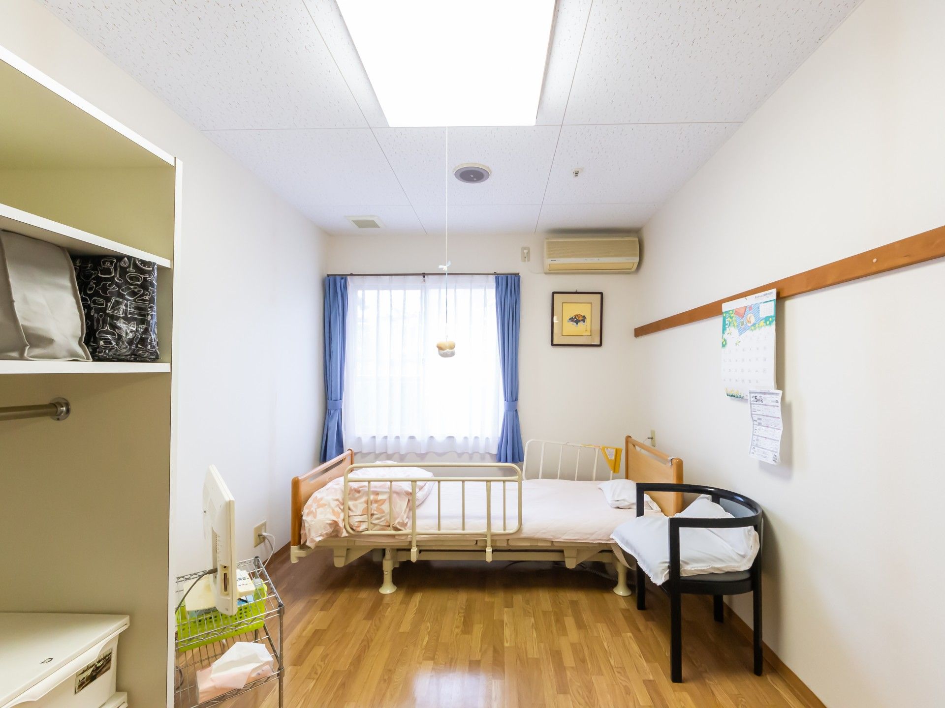 快適な個室の様子