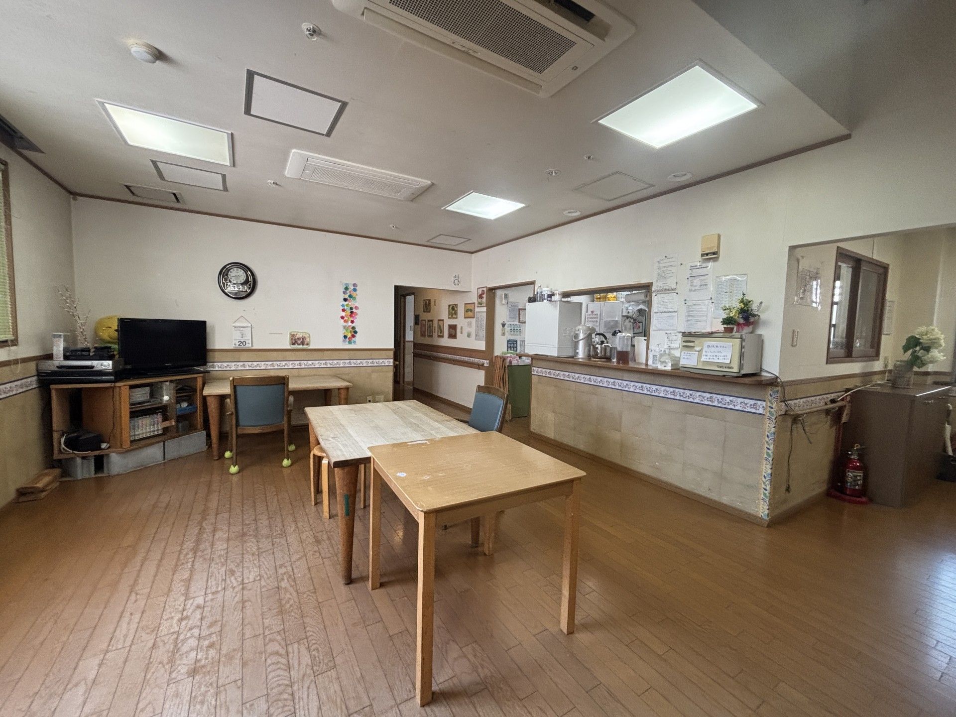 くつろぎの共有スペース