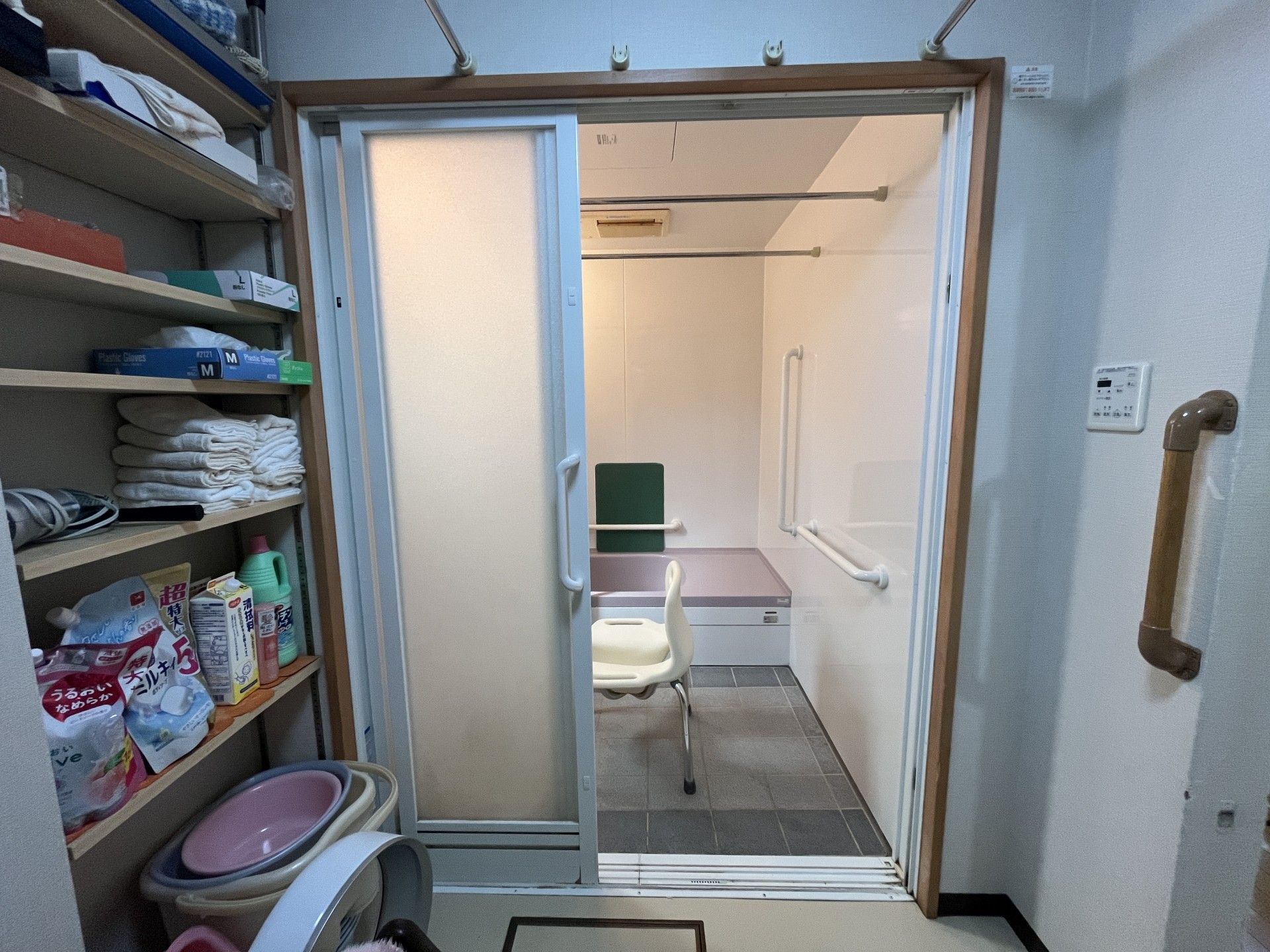 使いやすい浴室