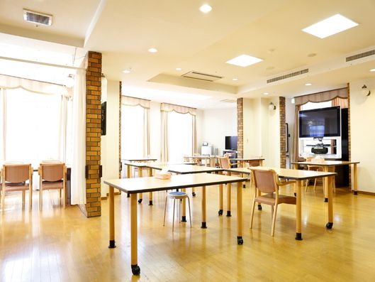 あたたかみのある食堂