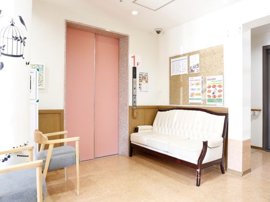 エレベーター前スペース