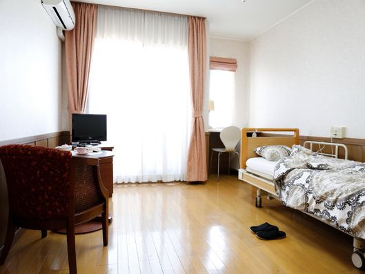 明るく清潔感あふれる居室